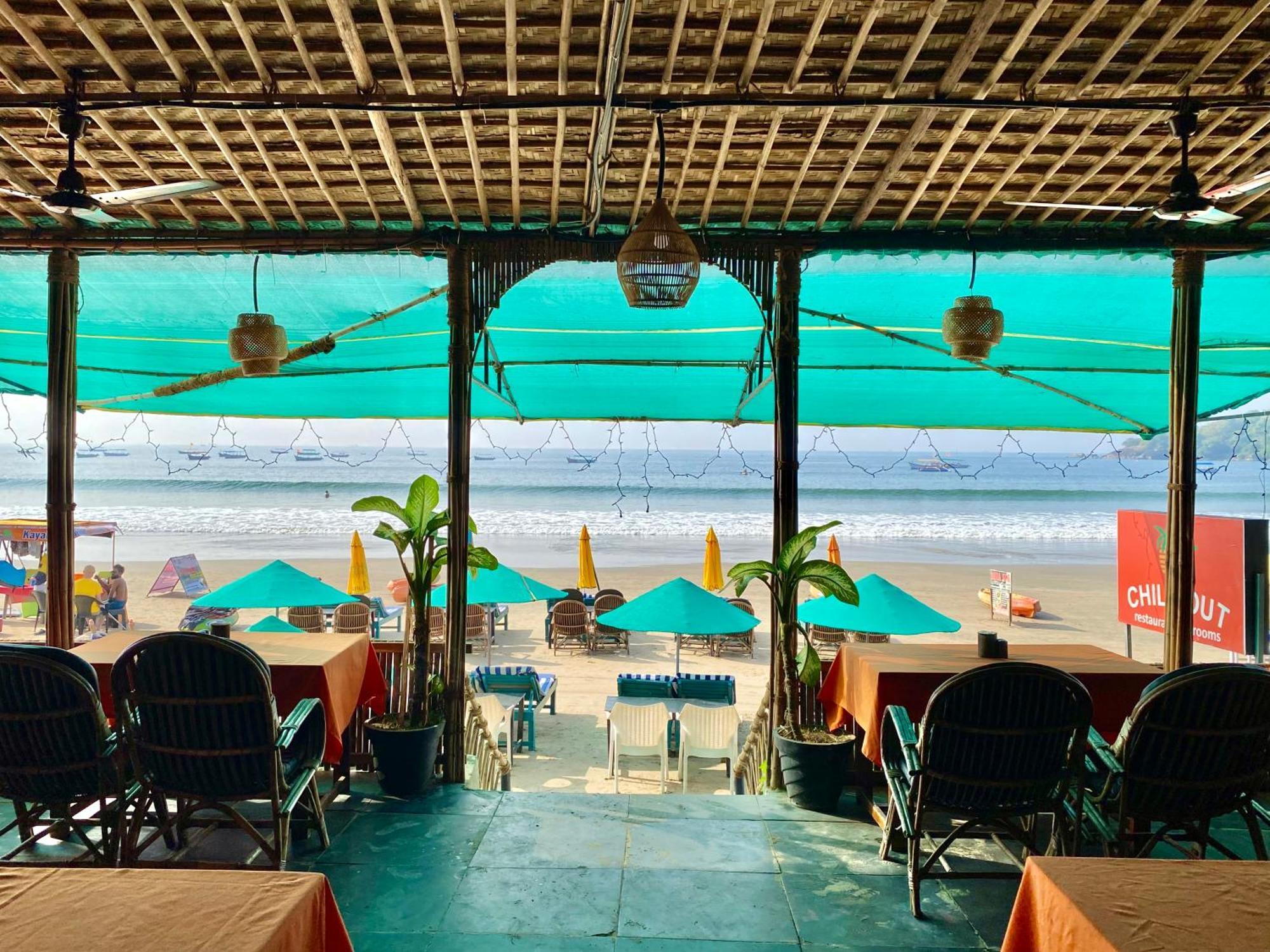 Chill Out Jasmine Restaurant Bar Rooms Palolem Exterior foto